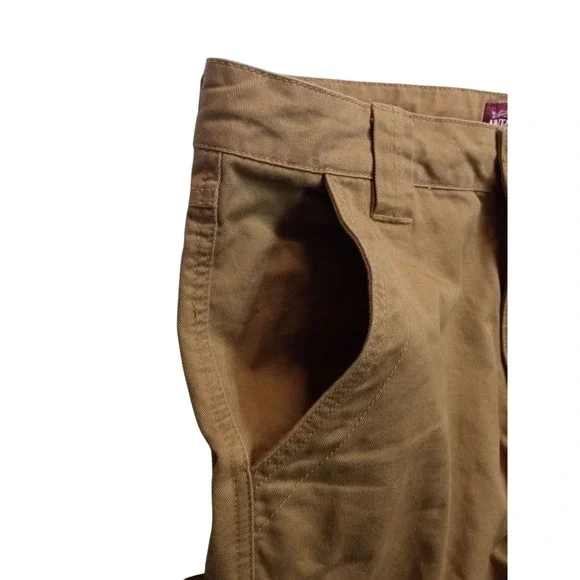 Matchstick Cargo Pants Utility Outdoor Hiking Travel Workwear Khaki Skater 34x30 - Picture 9 of 16